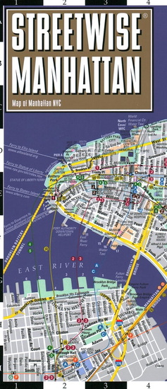 Streetwise Manhattan Map - COLLECTIF