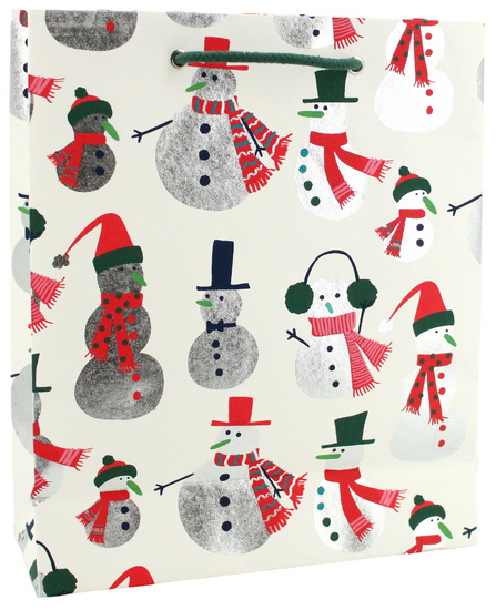 Sac moyen bonhommes de neige