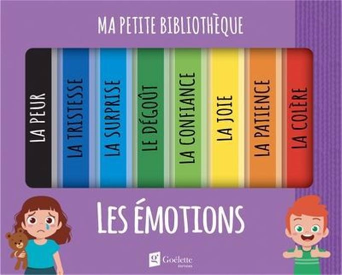 Ma petite bibliothèque : les émotions Cof. - ROBERTA MARCOLIN
