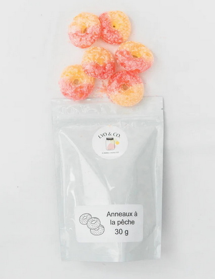 Anneaux à la pêche lyophilisés