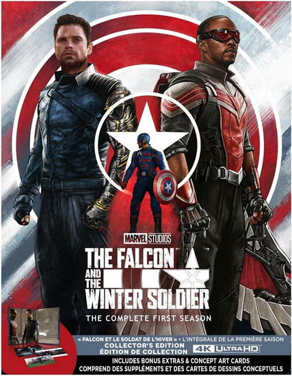 Falcon and the Winter Soldier (Le Faucon et le Soldat de l&#39;Hiver) : Saison 1 (Edition de collection)(4K) - MALCOLM SPELLMAN