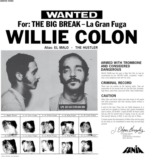 La Gran Fuga (Remastered 2024) (Vinyle) - WILLIE COLÓN