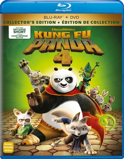 Kung Fu Panda 4 (Blu-ray+DVD) - MIKE MITCHELL
