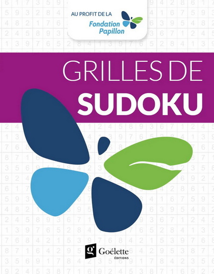 Sudokus au profit de la Fondation Papillon - COLLECTIF