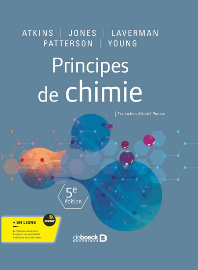 Principes de chimie 5e éd. de luxe - PETER WILLIAM ATKINS & AL