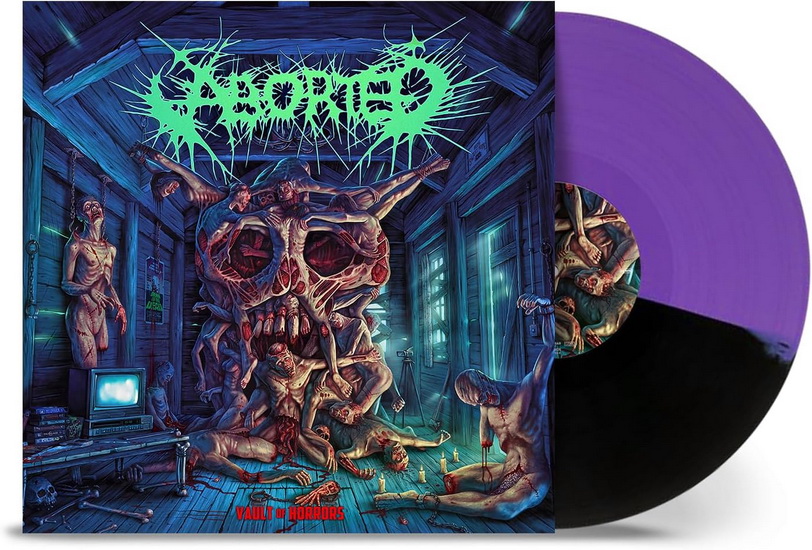 Vault Of Horrors (Vinyle - Mauve & Noir) - ABORTED