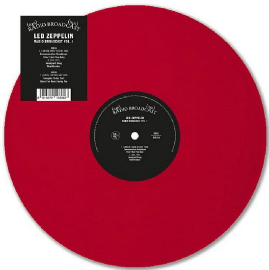 Radio Broadcast Vol. 1 (Vinyle - Rouge) - LED ZEPPELIN