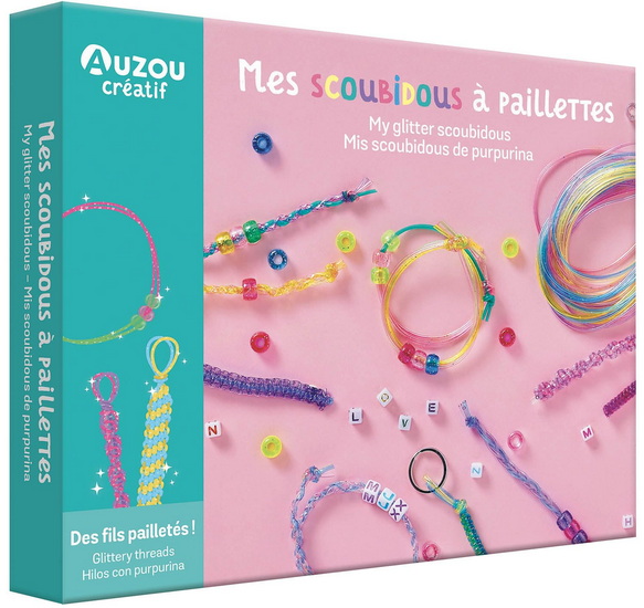 Mes scoubidous à paillettes Cof. - MAUD GUESNÉ