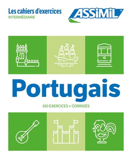 Cahier exercices portugais niveau intermédiaire - LISA VALENTE PIRES