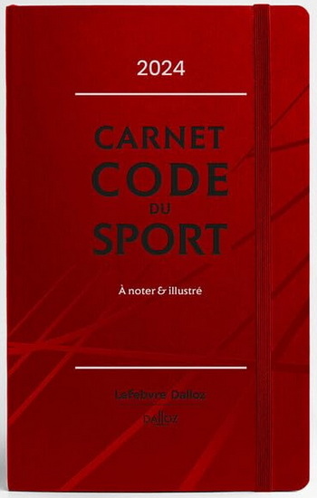 Carnet code du sport : à noter & illustré - MATHIEU PERSAN