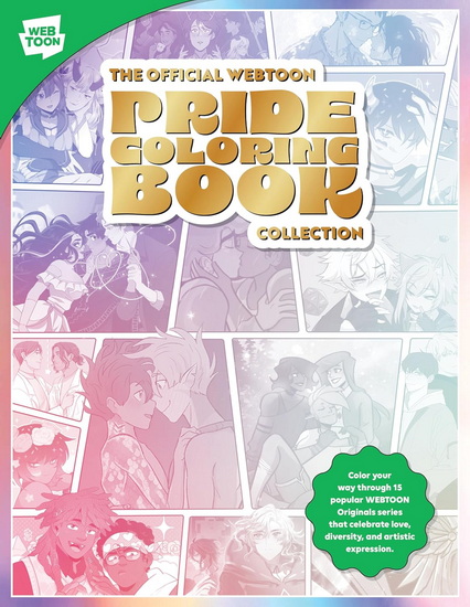The Official WEBTOON Pride Coloring Book Collection - COLLECTIF