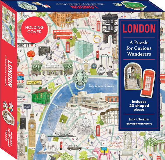 London : A Puzzle for Curious Wanderers - JACK CHESHER - KATHARINE FRASER