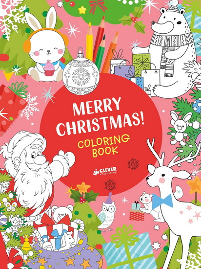 Merry Christmas Coloring Book - COLLECTIF