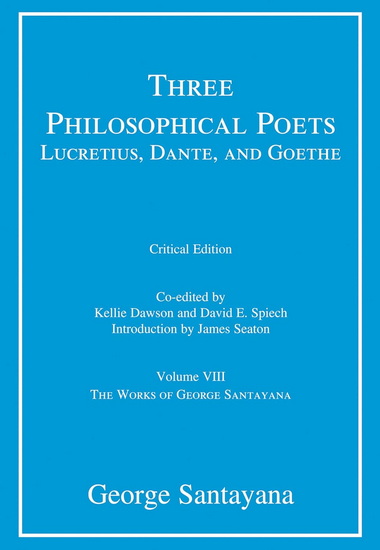 3 PHILOSL POETS: CRIE V8 (POD) - GEORGE SANTAYANA
