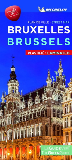 Bruxelles : plan de ville plastifié - COLLECTIF