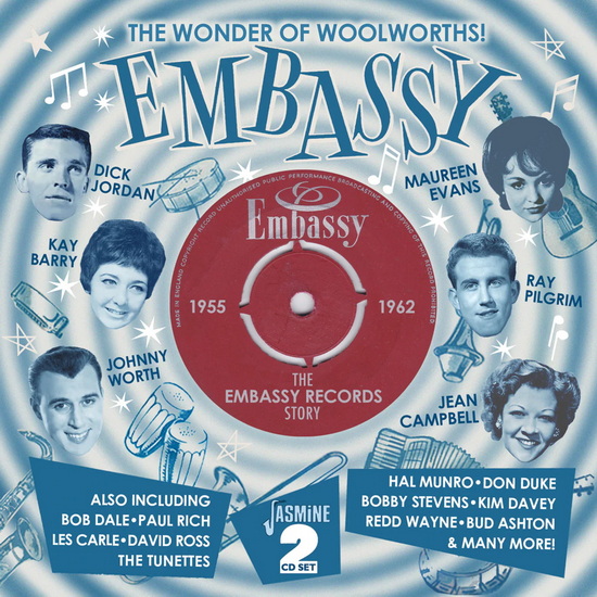 Wonder of Woolworths (2 CD) Embassy Records Story 1955-62 - COMPILATION