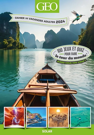 Cahier de vacances GEO 2024 - VALÉRIE CLUZEL