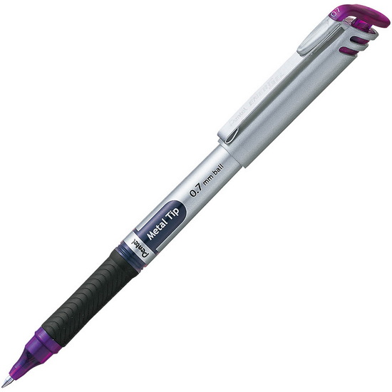 Stylo gel Energel violet 0.7mm