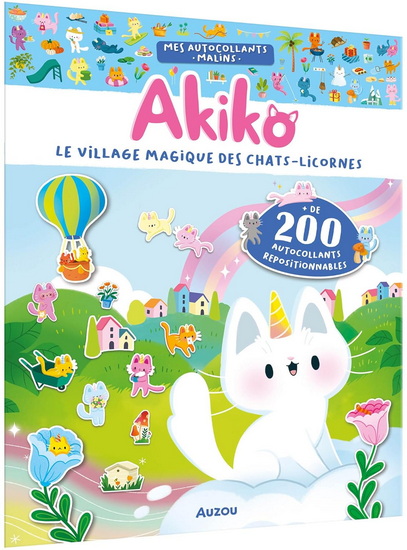 Akiko : le village magique des chat-licornes - BÉATRICE RUFFIÉ LACAS
