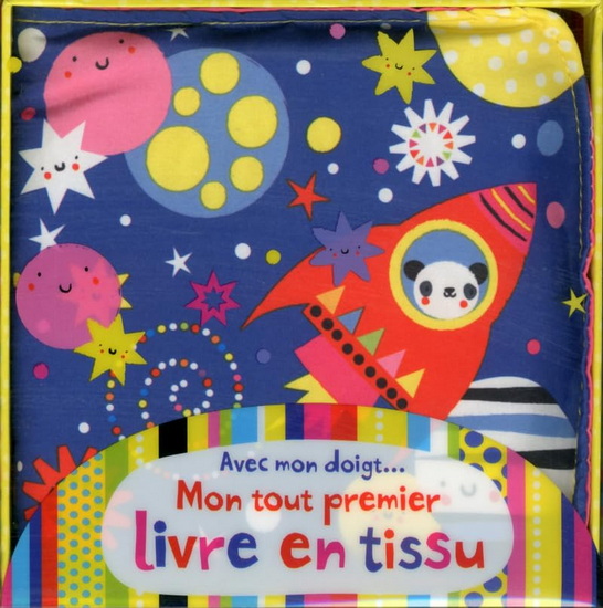 Mon tout premier livre en tissu, bleu - STELLA BAGGOTT