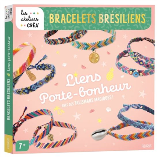 Bracelets brésiliens : liens porte-bonheur Cof. - COLLECTIF