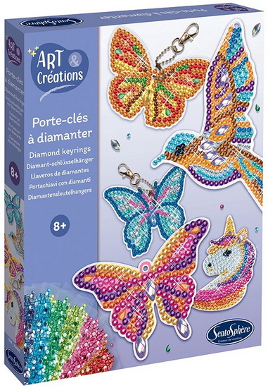 Porte-clés à diamanter