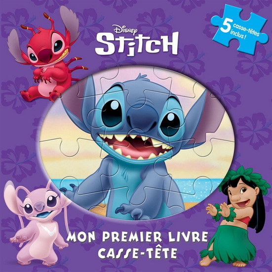 Disney Stitch : mon premier livre de casse-tête - COLLECTIF