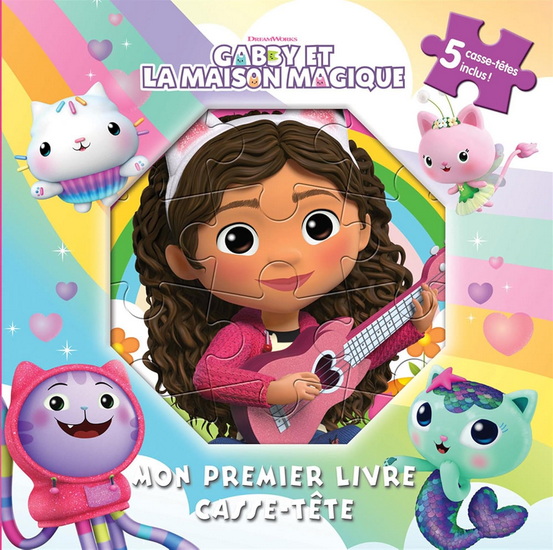 Universal Gabby et la maison magique : mon premier livre de casse-tête - COLLECTIF