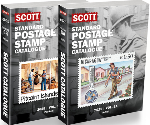 Scott 2025 Standard Postage Stamp Catalogue Volume 5a & 5b (Countries N-SAM) - COLLECTIF