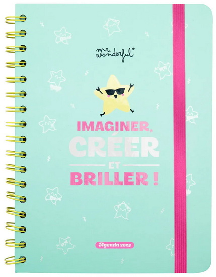 Agenda Wonder 2025 1s/2p - Imaginer, créer et briller