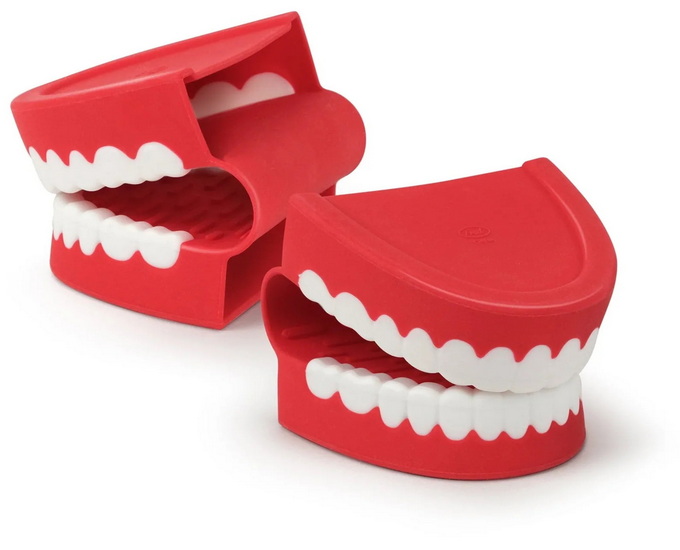Maniques en silicone dentiers