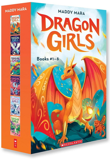 Dragon Girls Box Set Books 1-6 (Dragon Girls) - MADDY MARA