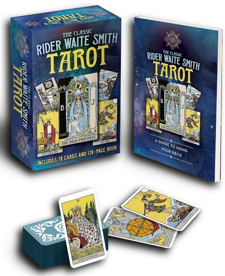 The Classic Rider Waite Smith Tarot Book & Card Deck: Includes 78 Cards and 128 Page Book - A E WAITE - TANIA AHSAN