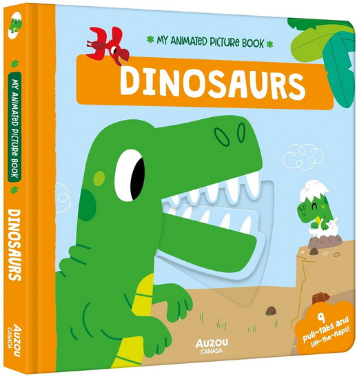 Dinosaurs: 9 pull-tabs and lift-the-flaps! - IVAN CALMET