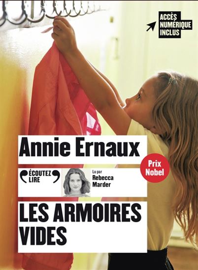 Les Armoires vides (CD) - ANNIE ERNAUX