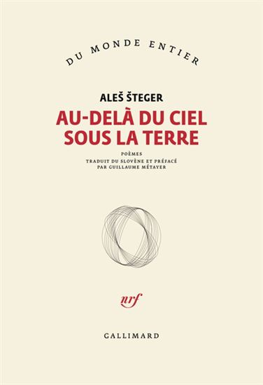 Au-delà du ciel sous la terre - ALES STEGER