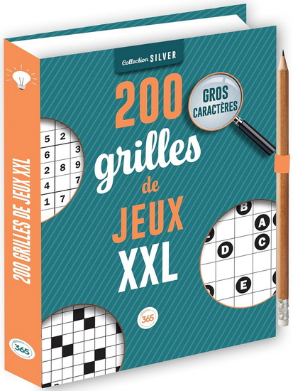 200 grilles de jeux XXL - COLLECTIF