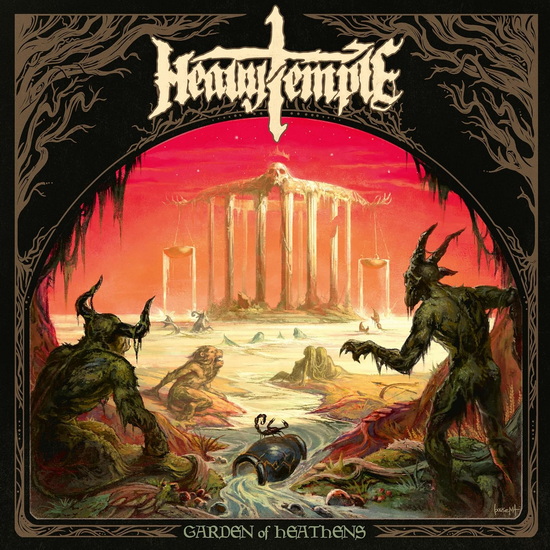 Garden Of Heathens (Vinyle Jaune, rouge et noir) - HEAVY TEMPLE