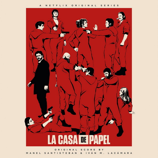 La Casa de Papel, (Vinyle - rouge) - BANDE ORIGINALE DU FILM