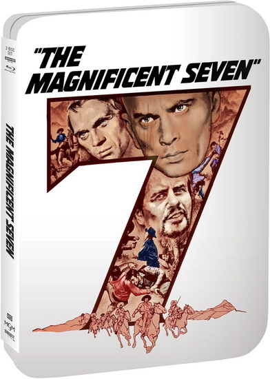 The Magnificent Seven (1960) (Ltd Edition Steelbook) (4K+Blu-ray)