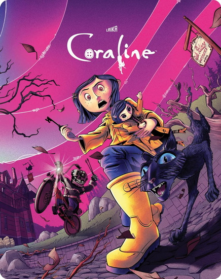 Coraline (Ltd Edition Steelbook) (4K+Blu-ray)
