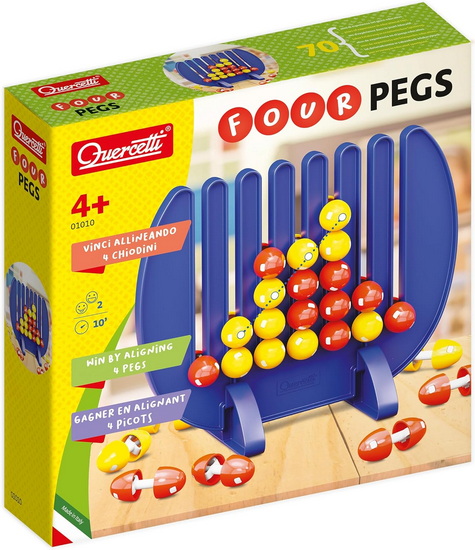 Four pegs