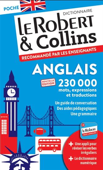Le Robert & Collins anglais poche : français-anglais, anglais-français N. éd. - COLLECTIF