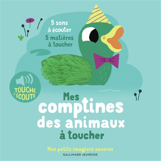 Mes comptines des animaux à toucher - MARION BILLET