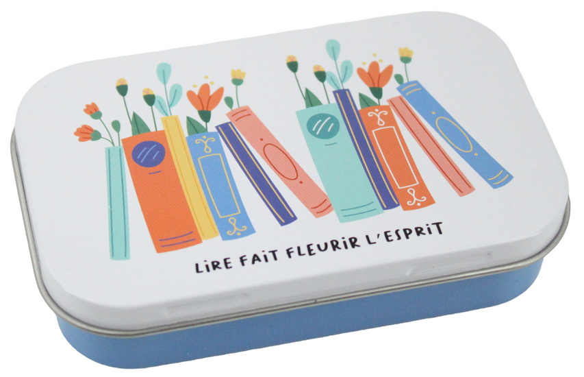 Boîte carte cadeau - Lire fait fleurir l&#39;esprit