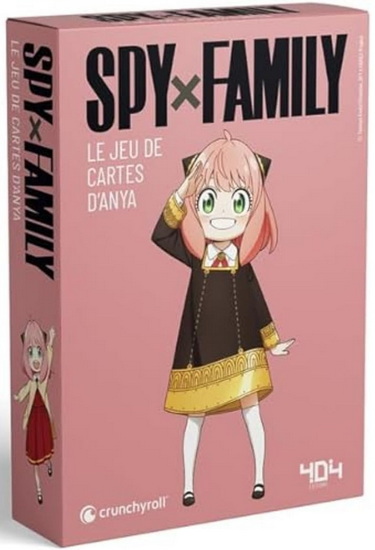 Jeu de cartes Spy x Family : spécial Anya