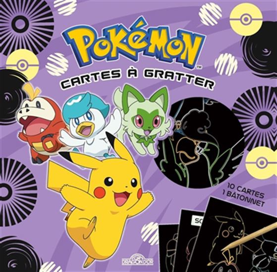 Pokémon, Paldea : cartes à gratter N. éd. - COLLECTIF