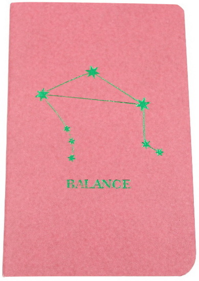 Petit cahier blanc Balance 60p
