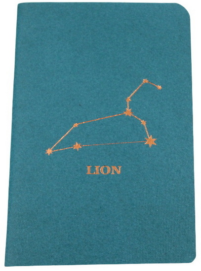 Petit cahier blanc Lion 60p