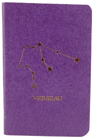 Petit cahier blanc Verseau 60p
